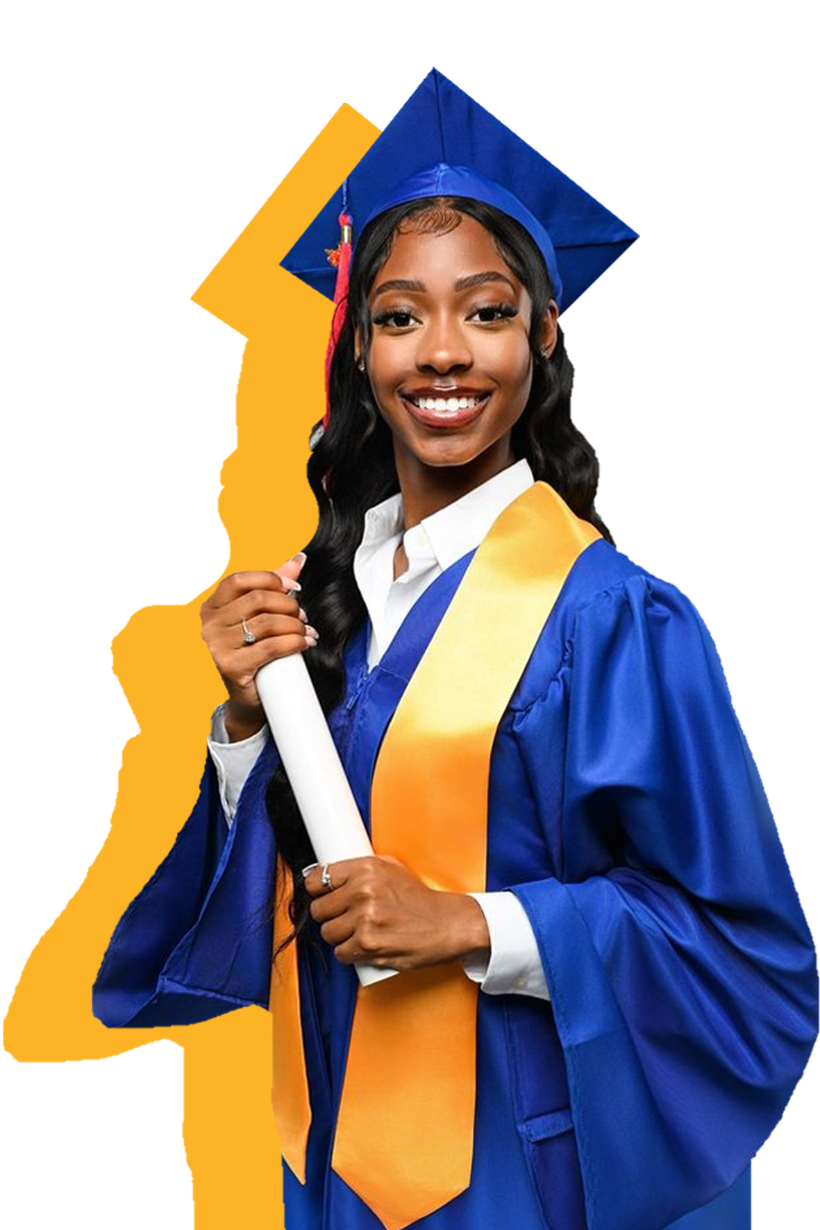 Une diplômée dont la scolarité a été réglée avec abc pay Tuition